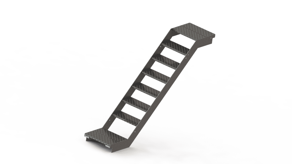 kwikstage scaffolding Aluminium Stair
