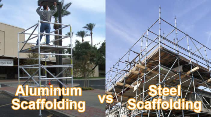 Aluminum Scaffolding vs Steel Pipe Scaffolding