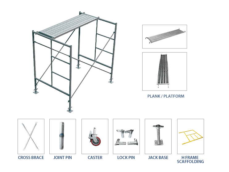 frame scaffolding component