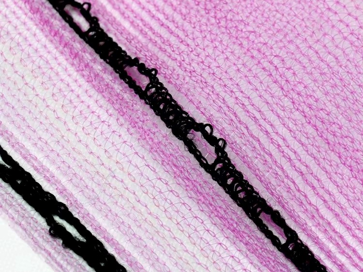 pink debris netting details