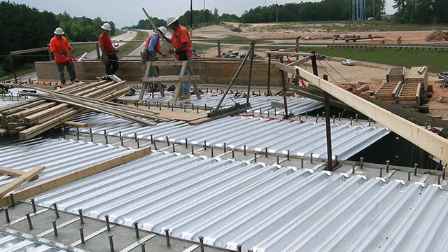 Stay-In-Place Metal Decking