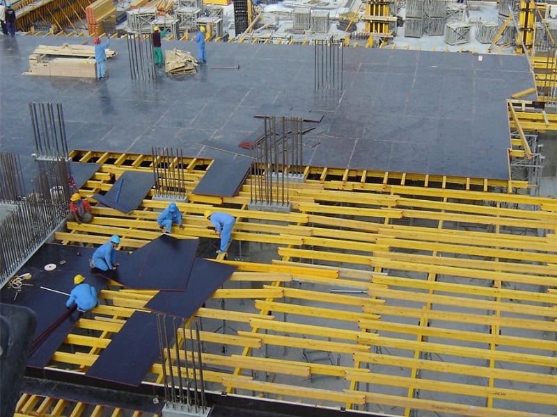plywood formwork applications