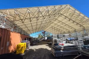 Temporary Roof Enclosures