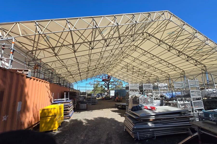 Temporary Roof Enclosures