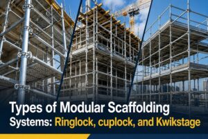 Types of Modular Scaffolding Systems Ringlock cuplock and Kwikstage
