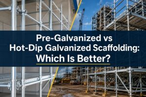 Pre-Galvanized vs Hot-Dip Galvanized Scaffolding
