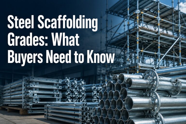 Steel Scaffolding Grades What Buyers Need to Know