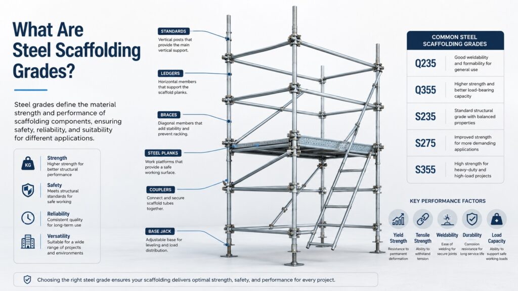 What Are Steel Scaffolding Grades
