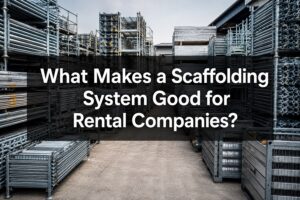 What Makes a Scaffolding System Good for Rental Companies